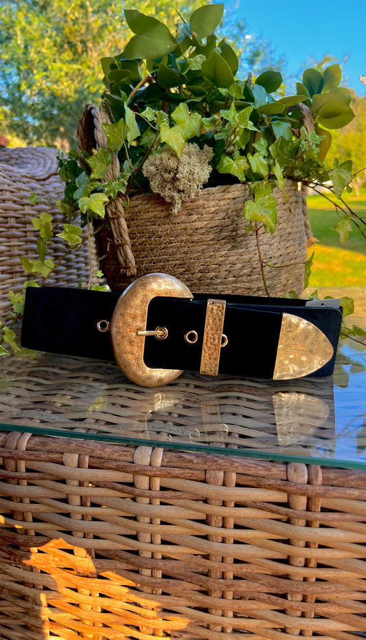 CEINTURE JOY (kaki) et (noir)